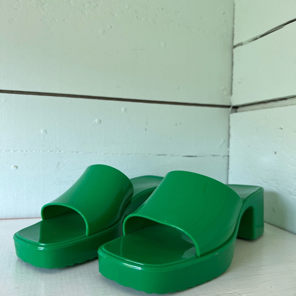 Nasty Gal Jelly Mules